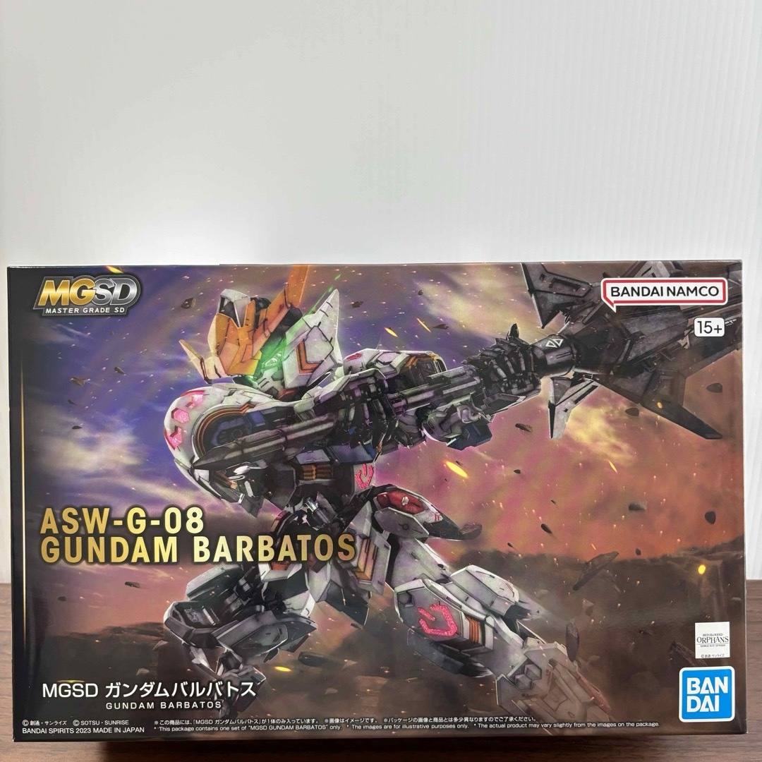 BANDAI(バンダイ)のMGSD ガンダムバルバトス エンタメ/ホビーのおもちゃ/ぬいぐるみ(プラモデル)の商品写真