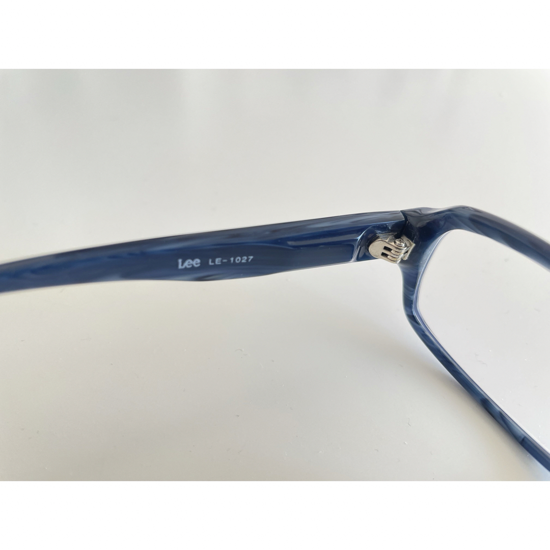 Lee(リー)のLee　眼鏡　LE-1027　55口16-142　ネイビー メンズのファッション小物(サングラス/メガネ)の商品写真