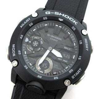 カシオ(CASIO)のカシオ 24年購入 タグ付き GA-2000S-1AJF 腕時計 デジタル 黒(腕時計)