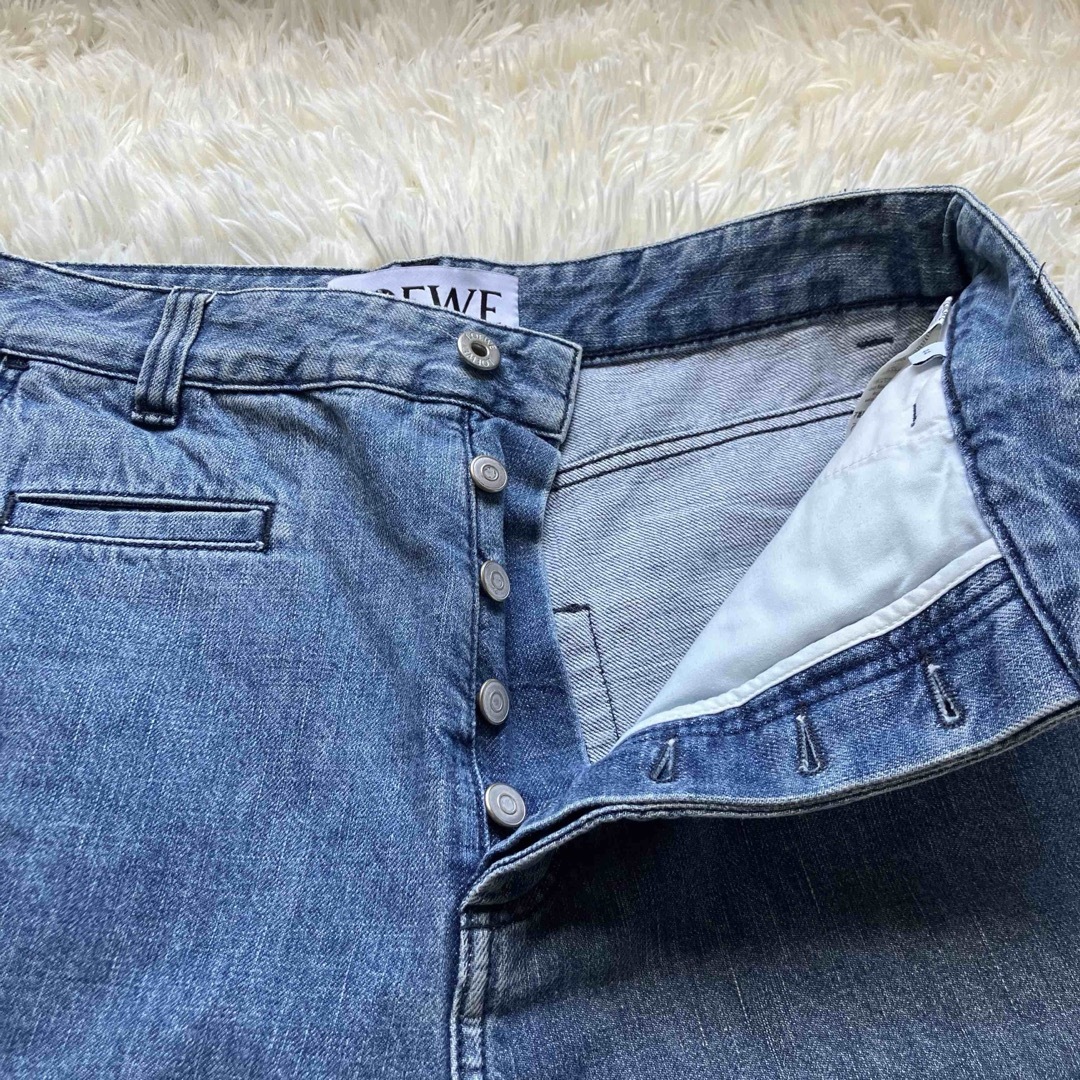 LOEWE(ロエベ)の LOEWE ロエベ　フィッシャーマン デニムパンツ denim pants メンズのパンツ(デニム/ジーンズ)の商品写真