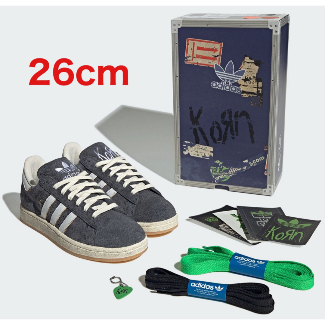 adidas(アディダス)のKorn × adidas Originals Campus 2 26cm メンズの靴/シューズ(スニーカー)の商品写真