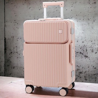 スーツケース 機内持込 キャリーケース キャリーバッグ 軽量 静音 ピンク(スーツケース/キャリーバッグ)