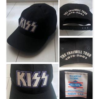 ミュージックティー(MUSIC TEE)のdead stock kiss 2001 live tour black cap(キャップ)