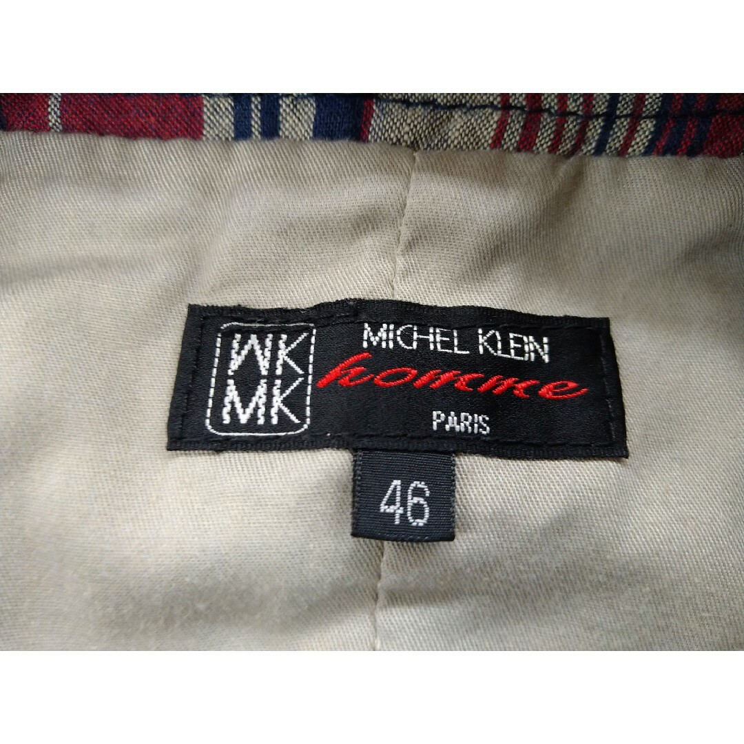 MK MICHEL KLEIN homme(エムケーミッシェルクランオム)のMK MICHEL KLEIN homme ベスト　ジレ　ミシェルクラン メンズのトップス(ベスト)の商品写真