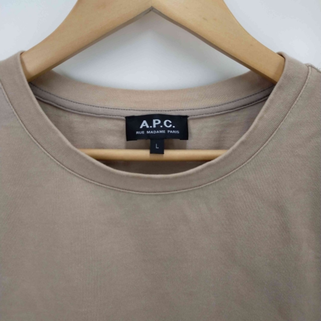A.P.C(アーペーセー)のA.P.C.(アーペーセー) クルーネック ショートスリーブTシャツ メンズ メンズのトップス(Tシャツ/カットソー(半袖/袖なし))の商品写真