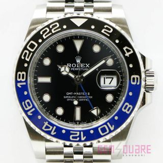 ロレックス(ROLEX)のROLEX ロレックス GMTマスターII 青黒 腕時計 仕上済 126710BLNR(腕時計(アナログ))