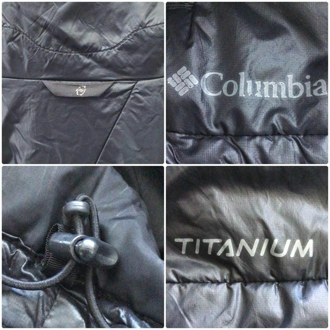 Columbia(コロンビア)のK275 アメリカ古着コロンビアブランドロゴタイタニウムナイロン中綿ジャケット メンズのジャケット/アウター(その他)の商品写真