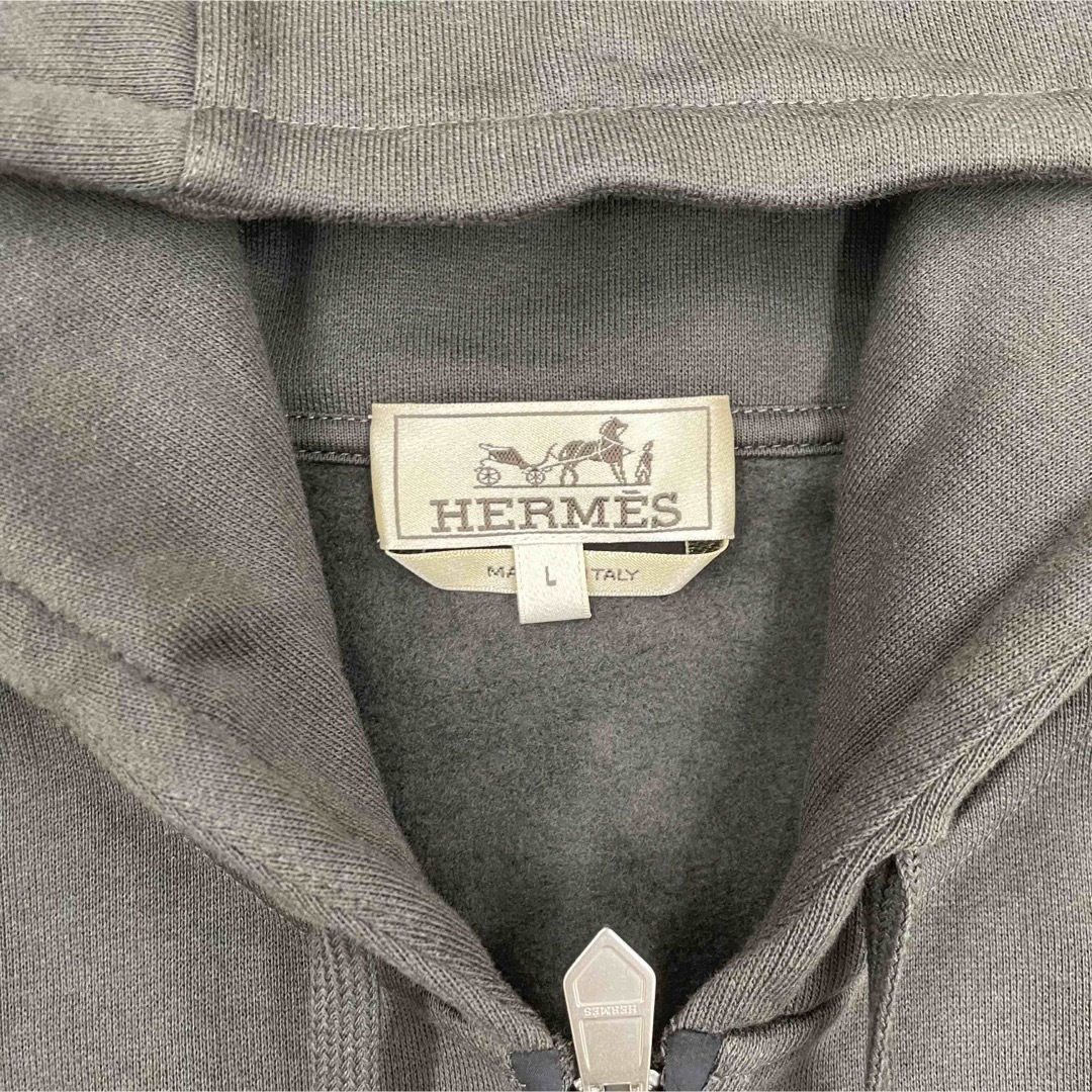 Hermes(エルメス)の新品未使用　HERMES エルメス フーデッドジップアップ・パーカ カプセル メンズのトップス(パーカー)の商品写真