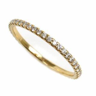 スタージュエリー(STAR JEWELRY)のSTAR JEWELRY スタージュエリー K18YG イエローゴールド フルエタニティ リング・指輪 ダイヤモンド0.32ct 12号 1.1g レディース【中古】(リング(指輪))