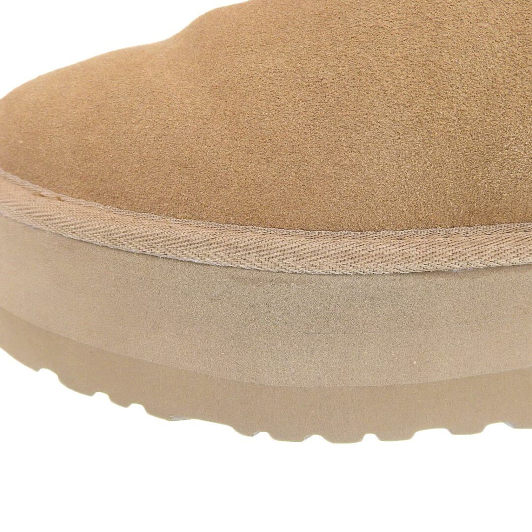 UGG(アグ)のアグ 美品 UGG アグ クラシックミニ プラットフォーム ムートンブーツ シューズ レディース ブラウン 24cm 1134991 7(US) レディースの靴/シューズ(その他)の商品写真