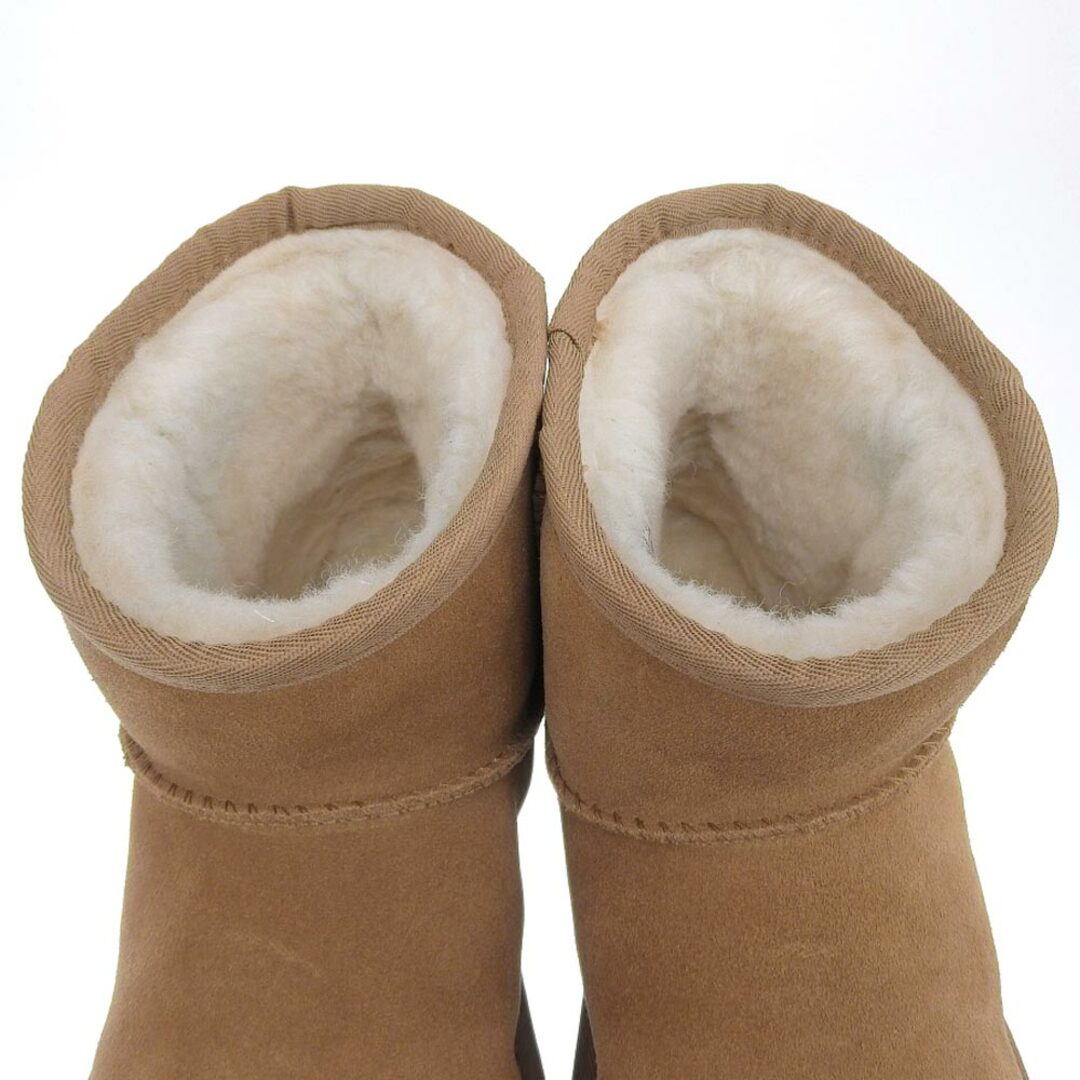 UGG(アグ)のアグ 美品 UGG アグ クラシックミニ プラットフォーム ムートンブーツ シューズ レディース ブラウン 24cm 1134991 7(US) レディースの靴/シューズ(その他)の商品写真