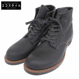 REDWING - レッドウィング 美品 Red Wing レッドウィング #9160 6インチ ラウンド/コルクソール 「ハーネス」 ブーツ シューズ メンズ ブラック 28cm 10D(US)