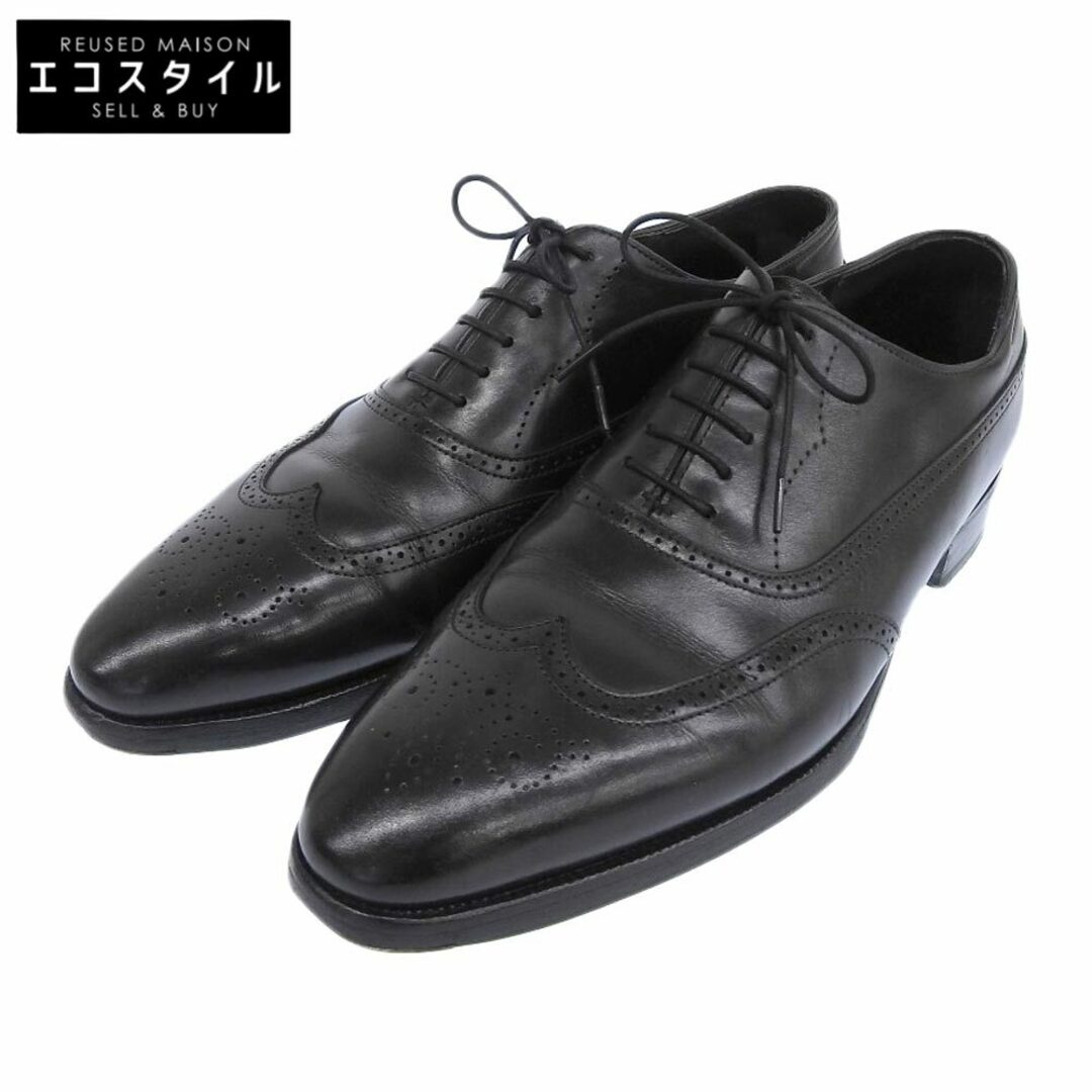 JOHN LOBB(ジョンロブ)のジョンロブ JOHN LOBB ジョンロブ キャベンディッシュ CAEVEMDISH フルブローグシューズ メンズ 黒 ブラック 7 1/2 E 1000 7 1/2 メンズの靴/シューズ(その他)の商品写真