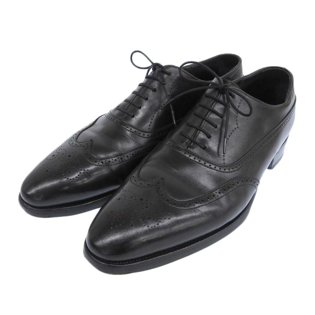 JOHN LOBB(ジョンロブ)のジョンロブ JOHN LOBB ジョンロブ キャベンディッシュ CAEVEMDISH フルブローグシューズ メンズ 黒 ブラック 7 1/2 E 1000 7 1/2 メンズの靴/シューズ(その他)の商品写真