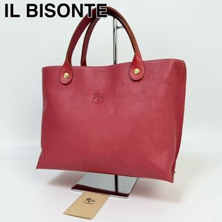 IL BISONTE - 24E09 未使用に近い IL BISONTE イルビゾンテ ハンドバッグ 本革