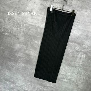 PLEATS PLEASE ISSEY MIYAKE - 『ISSEY MIYAKE』イッセイミヤケ (2) プリーツ ロングスカート