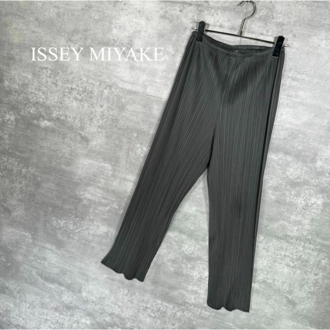 PLEATS PLEASE ISSEY MIYAKE(プリーツプリーズイッセイミヤケ)の『ISSEY MIYAKE』イッセイミヤケ (1) プリーツ イージーパンツ レディースのパンツ(その他)の商品写真