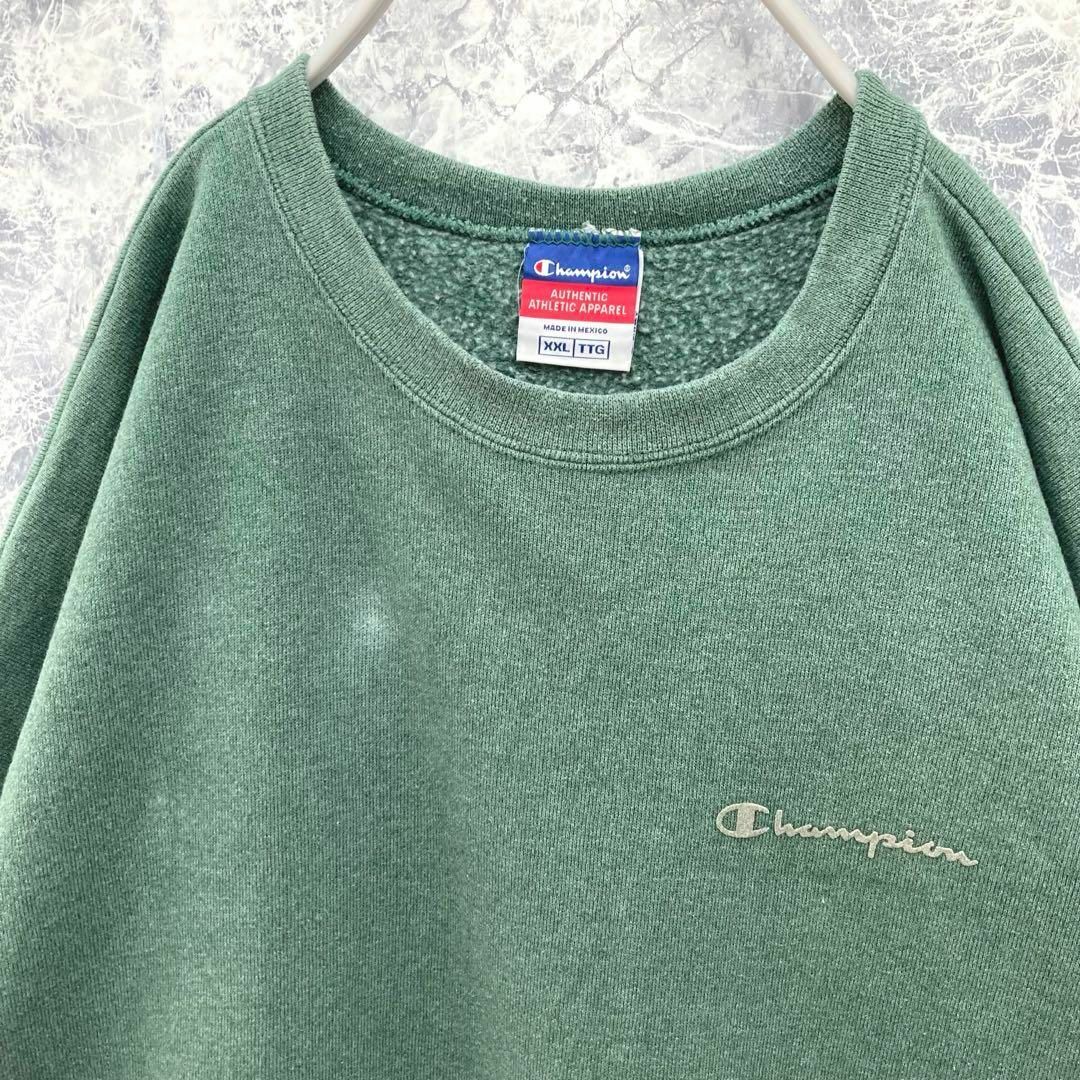 Champion(チャンピオン)のIS413 メキシコ製古着チャンピオンワンポイントロゴ90s3色タグスウェット メンズのトップス(スウェット)の商品写真