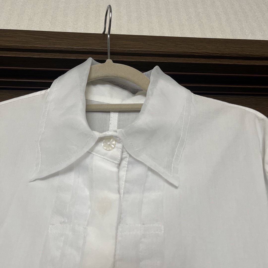 ブラウス　長袖　薄手　Mサイズ レディースのトップス(シャツ/ブラウス(長袖/七分))の商品写真