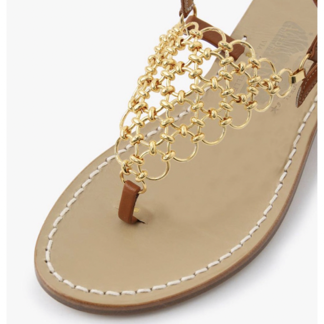Ron Herman - 美品 canfora カンフォラK サンダル ゴールド 裏 Ron Herman - 美品 canfora カンフォラK サンダル ゴールド 裏
