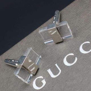 グッチ(Gucci)の正規品 グッチ Gucci カフス Cufflinks ペア シルバー925 箱(カフリンクス)