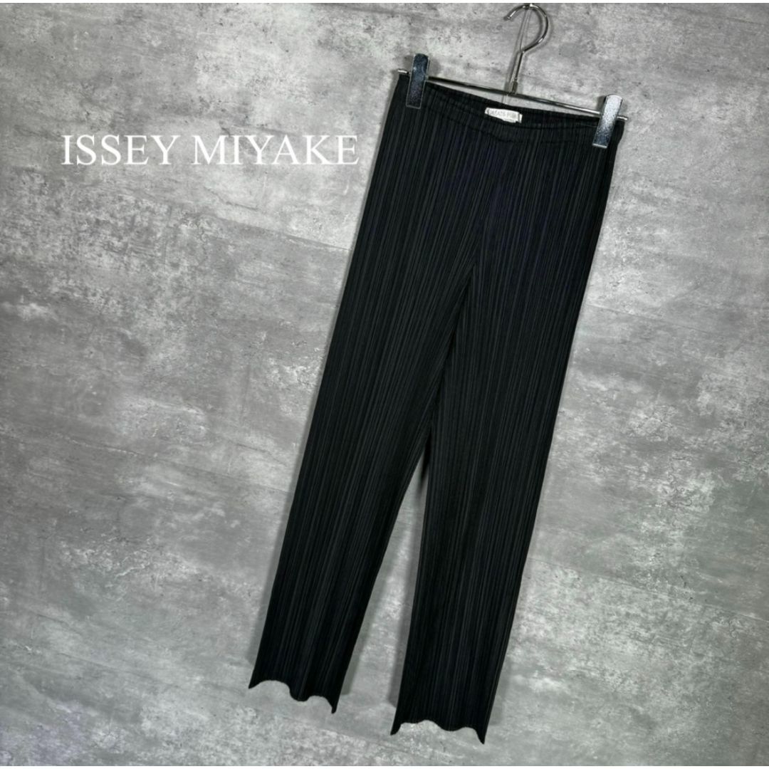 PLEATS PLEASE ISSEY MIYAKE(プリーツプリーズイッセイミヤケ)の『ISSEY MIYAKE』イッセイミヤケ (1) プリーツ イージー パンツ レディースのパンツ(その他)の商品写真