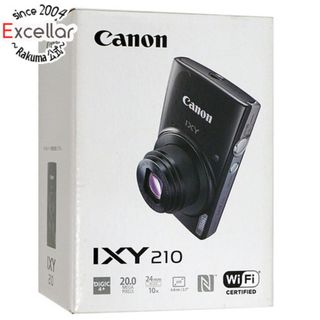 Canon - Canon製　コンパクトデジタルカメラ IXY 210(BK)　ブラック　2000万画素