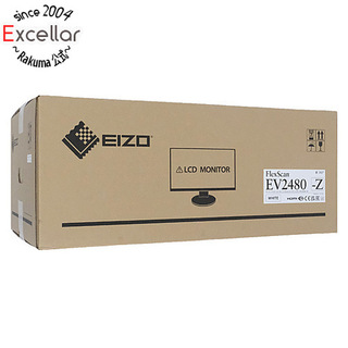 エイゾー(EIZO)のEIZO　23.8型 カラー液晶モニター FlexScan　EV2480-ZWT　ホワイト(PC周辺機器)