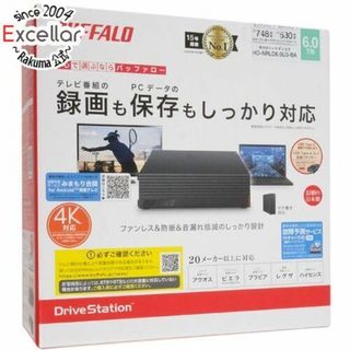 Buffalo - 【新品(開封のみ・箱きず・やぶれ)】 BUFFALO 外付けハードディスク　HD-NRLD6.0U3-BA　6TB ブラック