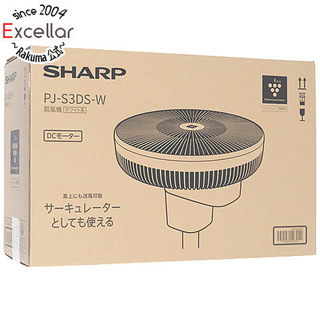 シャープ(SHARP)のSHARP　DCモーター搭載 プラズマクラスター扇風機　PJ-S3DS-W　ホワイト(扇風機)