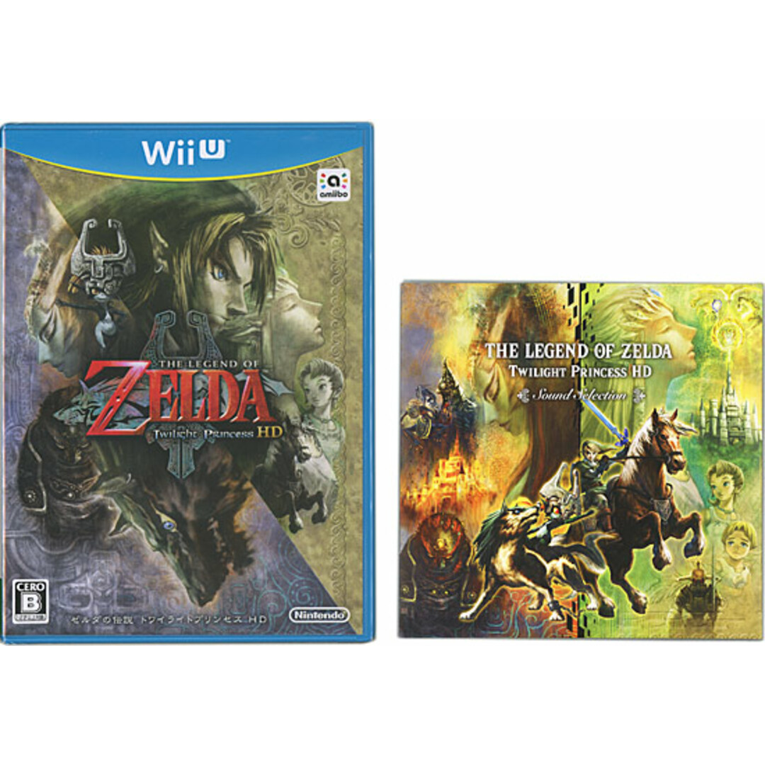 Wii U(ウィーユー)のゼルダの伝説 トワイライトプリンセス HD SPECIAL EDITION　Wii U エンタメ/ホビーのゲームソフト/ゲーム機本体(家庭用ゲームソフト)の商品写真