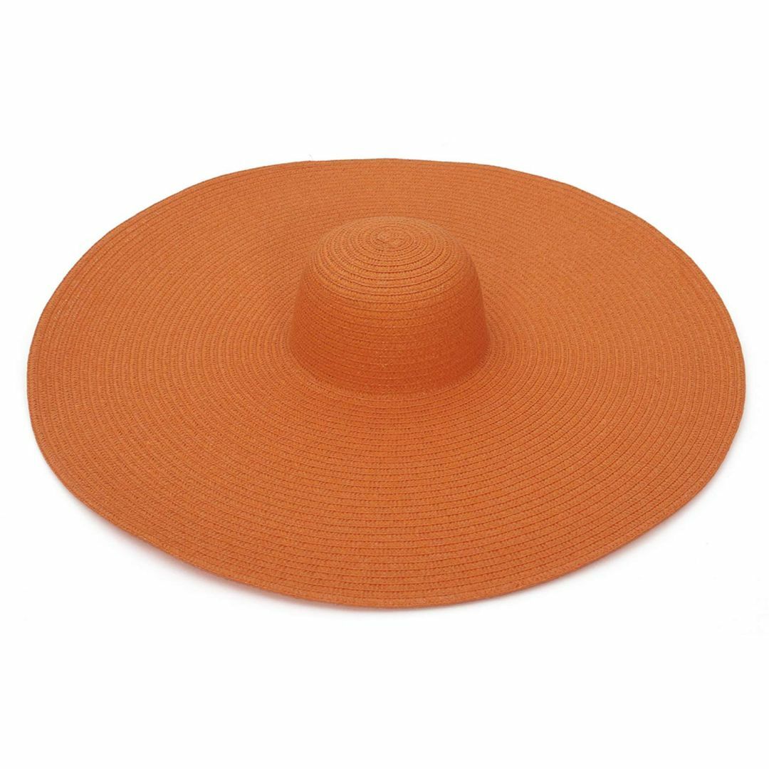 【色: Cオレンジ】[EOZY] 麦わら帽 レディース ハット ストローハット  レディースのファッション小物(その他)の商品写真