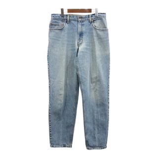 リーバイス(Levi's)の90年代 USA製 Levi's リーバイス 560 テーパード デニムパンツ ライトブルー (メンズ W32 L32) 中古 古着 Q7157(デニム/ジーンズ)