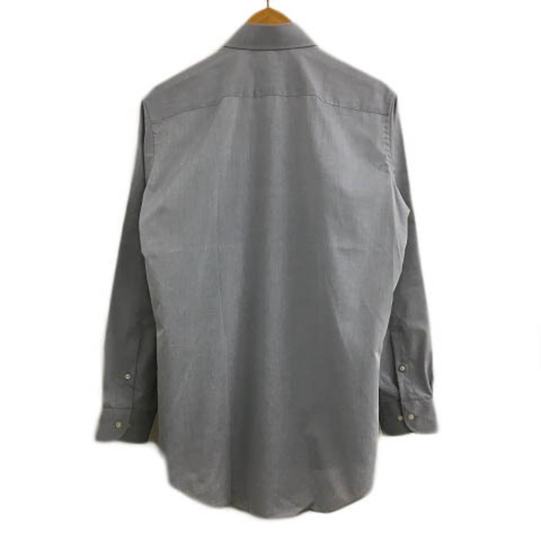 スーツセレクト シャツ Yシャツ スタンダード 無地 長袖 L グレー 水色 メンズのトップス(シャツ)の商品写真
