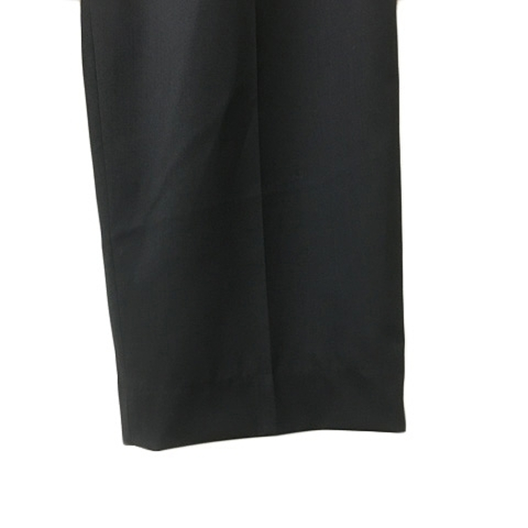 ICB(アイシービー)のアイシービー パンツ スラックス ロング タック センタープレス 42 黒 レディースのパンツ(その他)の商品写真