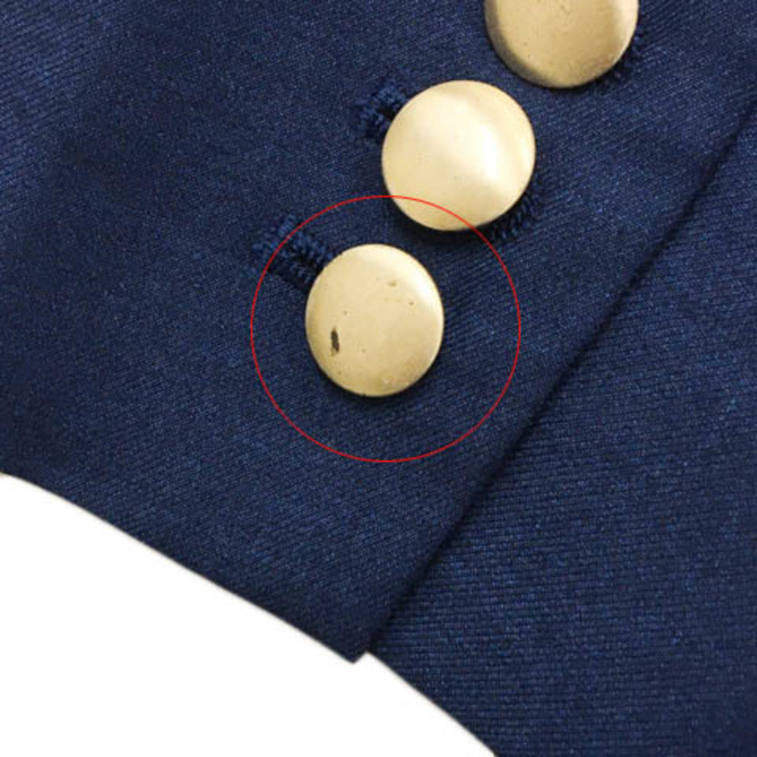 Le souk(ルスーク)のルスーク ジャケット テーラード シングル センターベント 長袖 36 青 紺 レディースのジャケット/アウター(その他)の商品写真