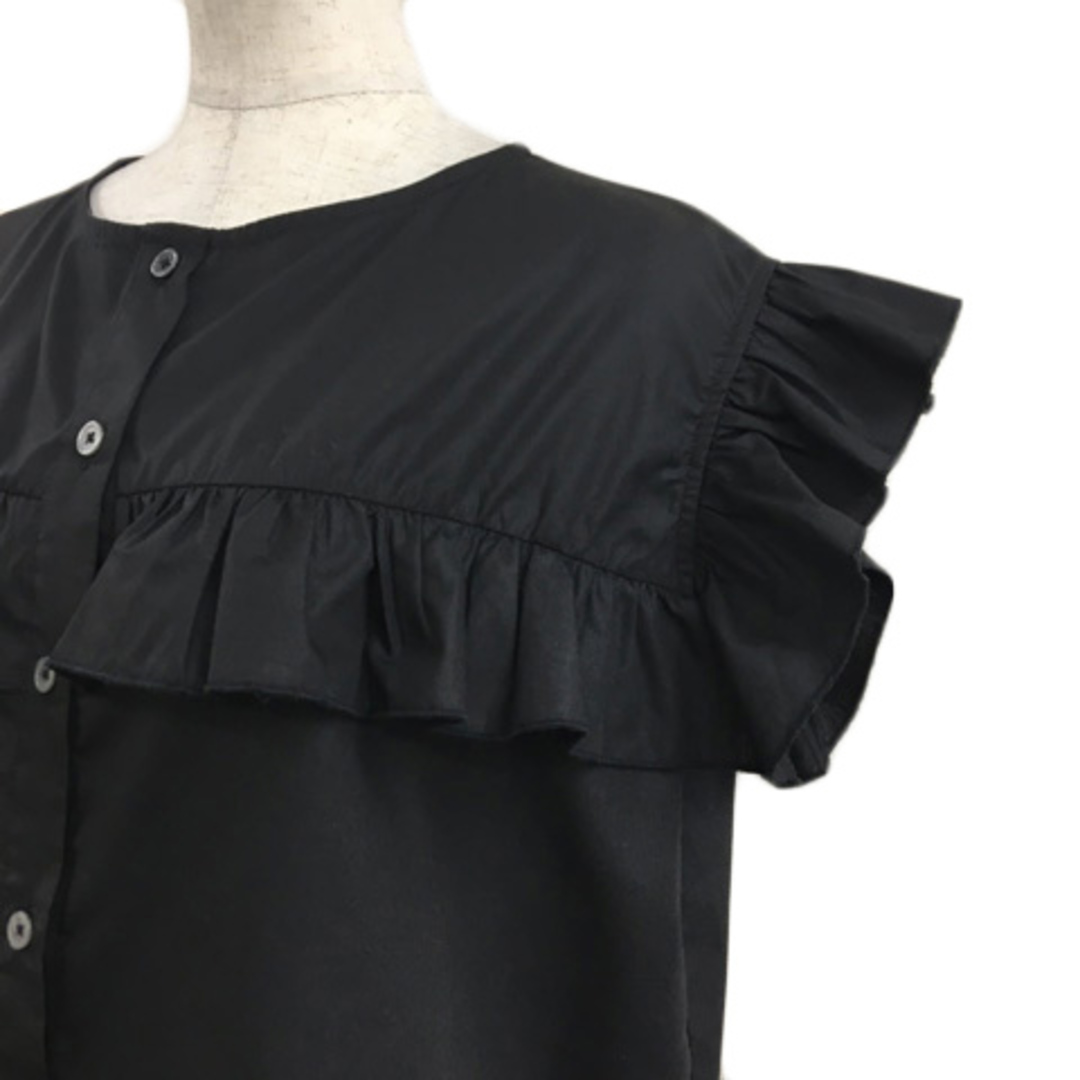 titivate(ティティベイト)のティティベイト Select ブラウス シャツ ノースリーブ S 黒 レディースのトップス(シャツ/ブラウス(半袖/袖なし))の商品写真