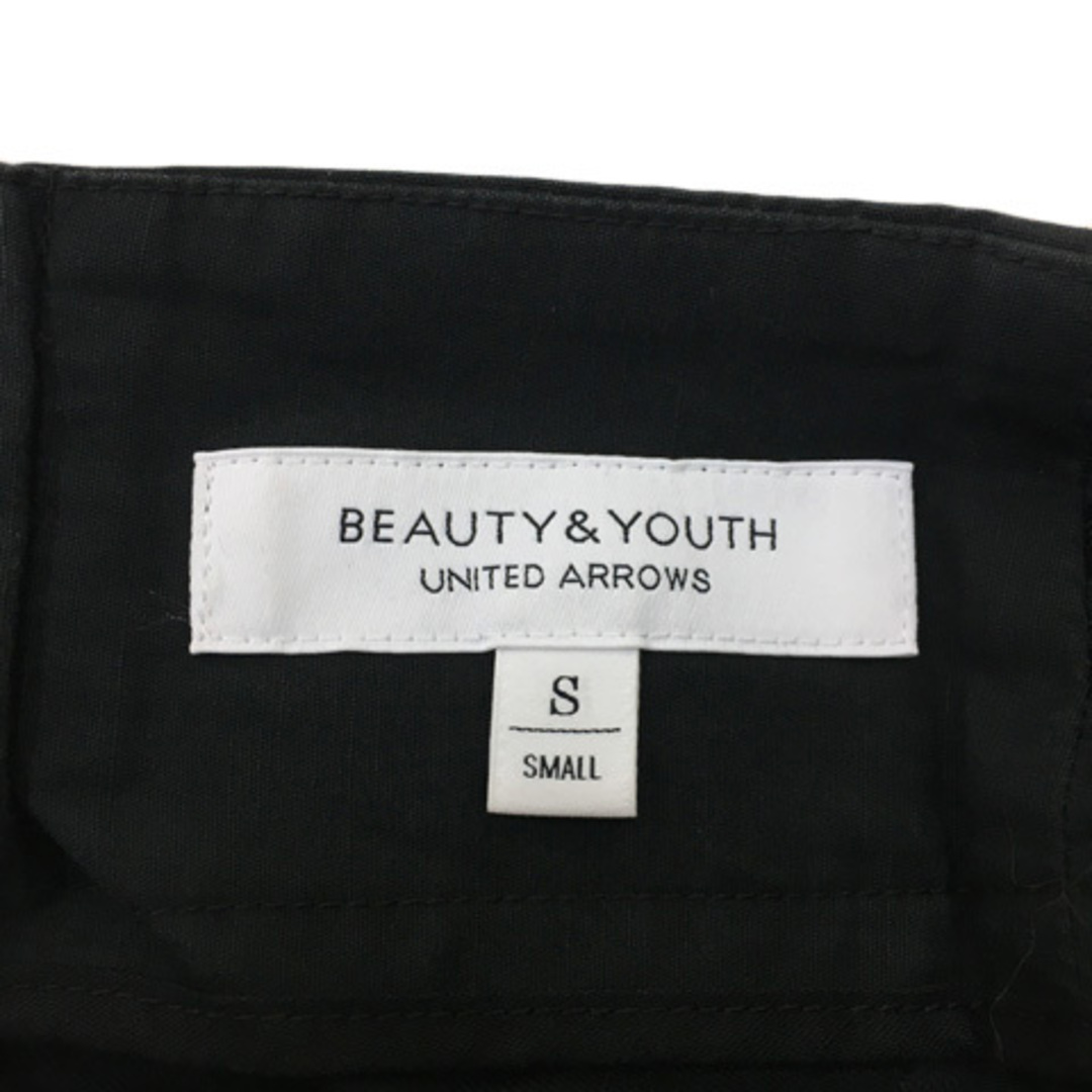 BEAUTY&YOUTH UNITED ARROWS(ビューティアンドユースユナイテッドアローズ)のユナイテッドアローズ ビューティー&ユース パンツ ワイド ロング S 黒 レディースのパンツ(その他)の商品写真