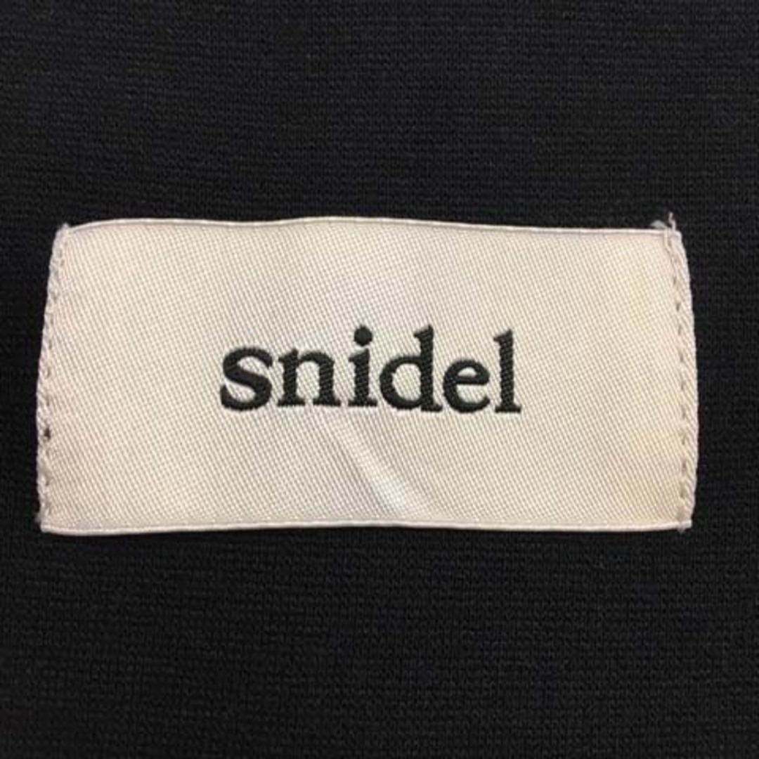 SNIDEL(スナイデル)のスナイデル ジャンパースカート サロペットスカート タイト ロング 1 黒 レディースのスカート(ロングスカート)の商品写真