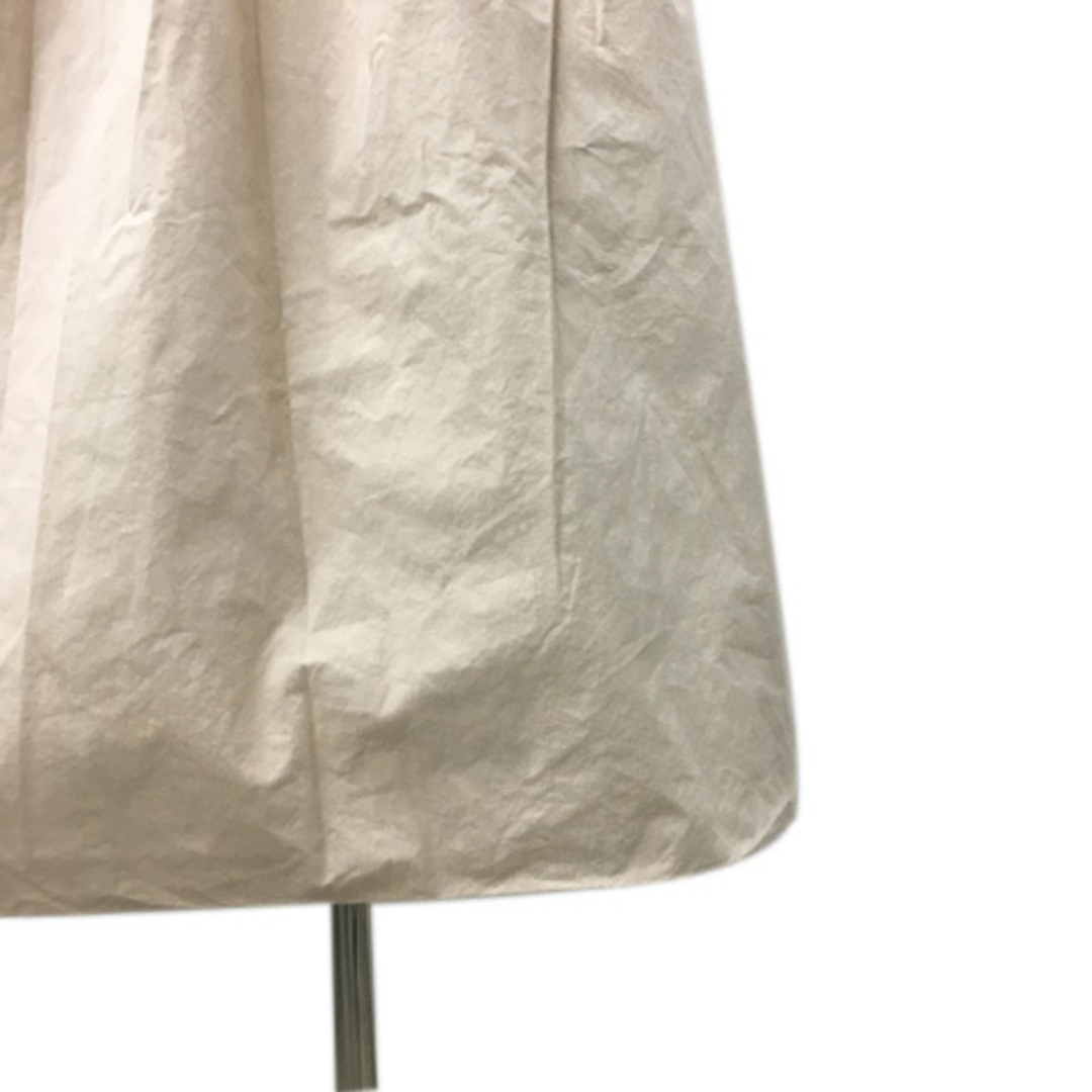 A/T(エーティー)のエーティー アツロウタヤマ スカート フレア ロング 無地 38 ベージュ レディースのスカート(ロングスカート)の商品写真