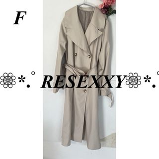 RESEXXY - リゼクシー RESEXXY ビッグカラートレンチコート 