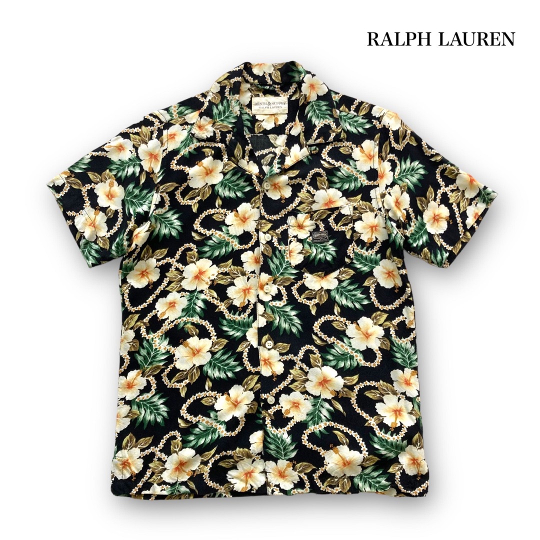 Ralph Lauren(ラルフローレン)の【RALPH LAUREN】ラルフローレン ハイビスカス レーヨン アロハシャツ メンズのトップス(シャツ)の商品写真