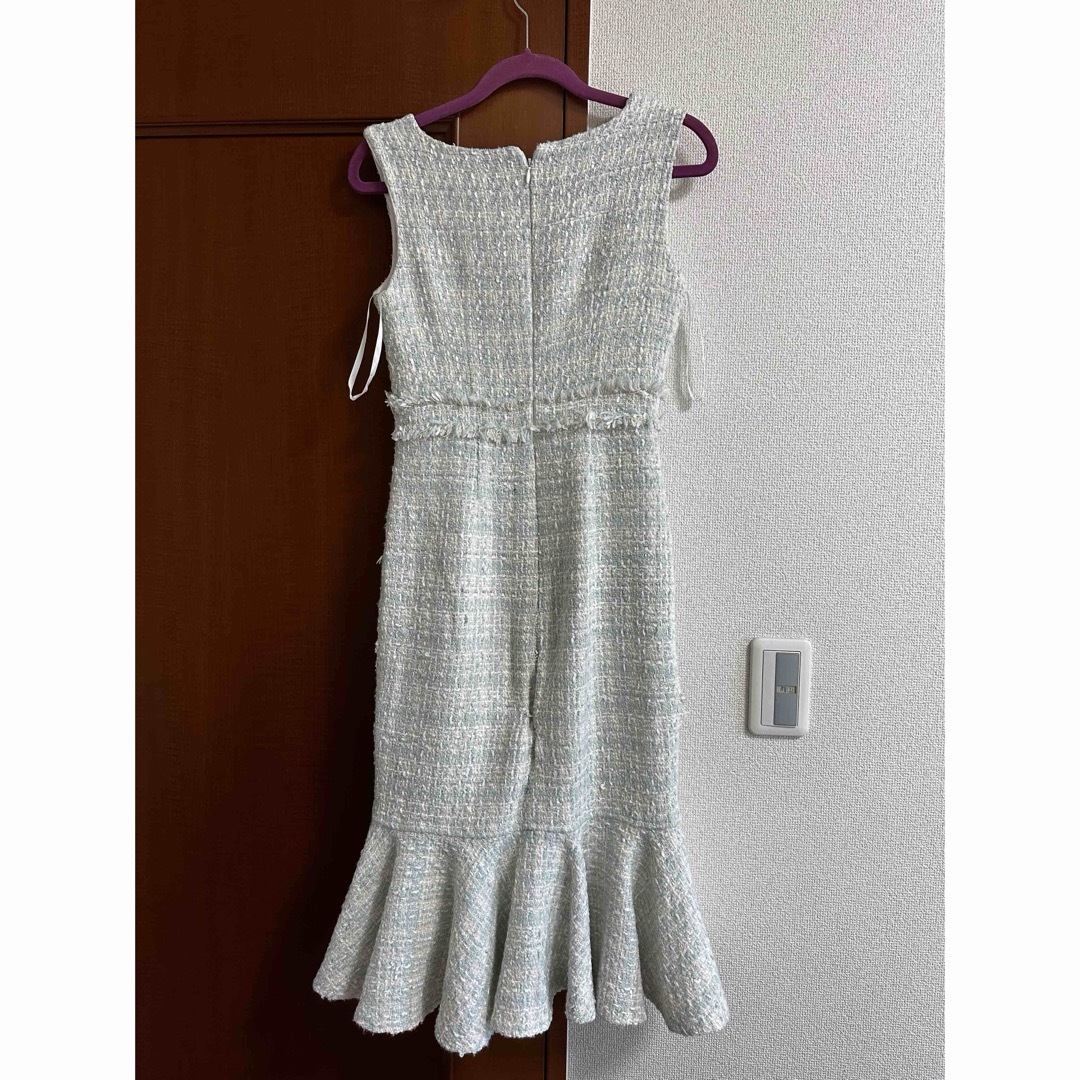 JEWELS(ジュエルズ)のJewels ツイード マーメイド キャバドレス レディースのフォーマル/ドレス(ミディアムドレス)の商品写真
