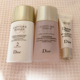 Dior - ディオール【新品・未使用】カプチュール　化粧水＆乳液　試供品