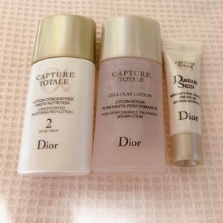 Dior - ディオール【新品・未使用】カプチュール　化粧水＆乳液　試供品