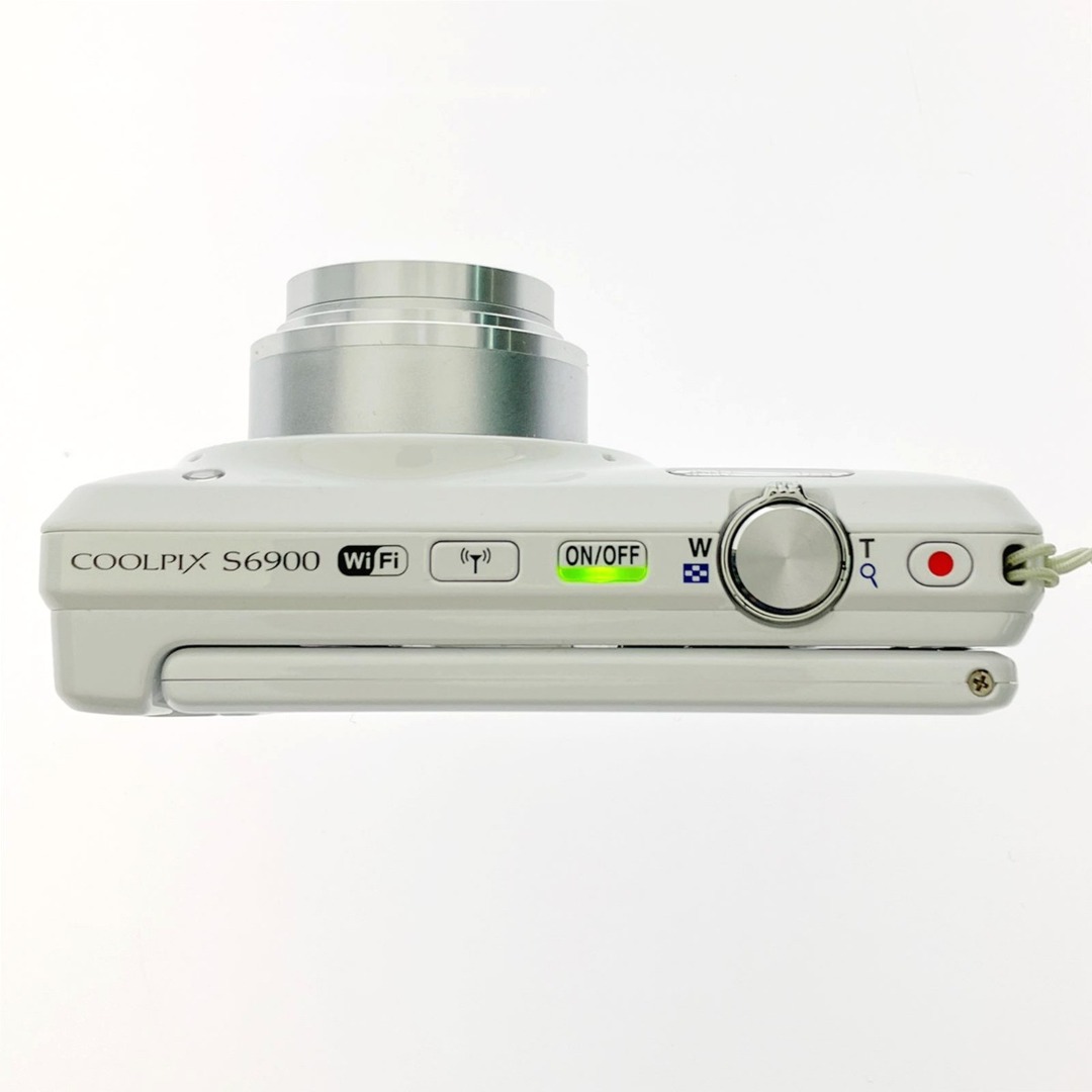 Nikon(ニコン)の▽▽Nikon COOLPIX デジタルカメラ S6900 ナチュラルホワイト スマホ/家電/カメラのカメラ(コンパクトデジタルカメラ)の商品写真