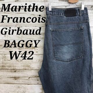 MARITHE + FRANCOIS GIRBAUD - 【k6995】USA古着00sマリテフランソワジルボーバギーデニムパンツジーンズ