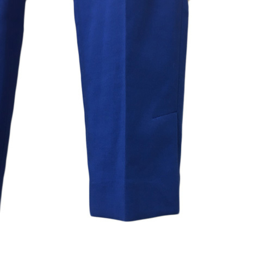 シンクロ クロッシングズ パンツ テーパード ロング ウエストゴム 38 青 レディースのパンツ(その他)の商品写真