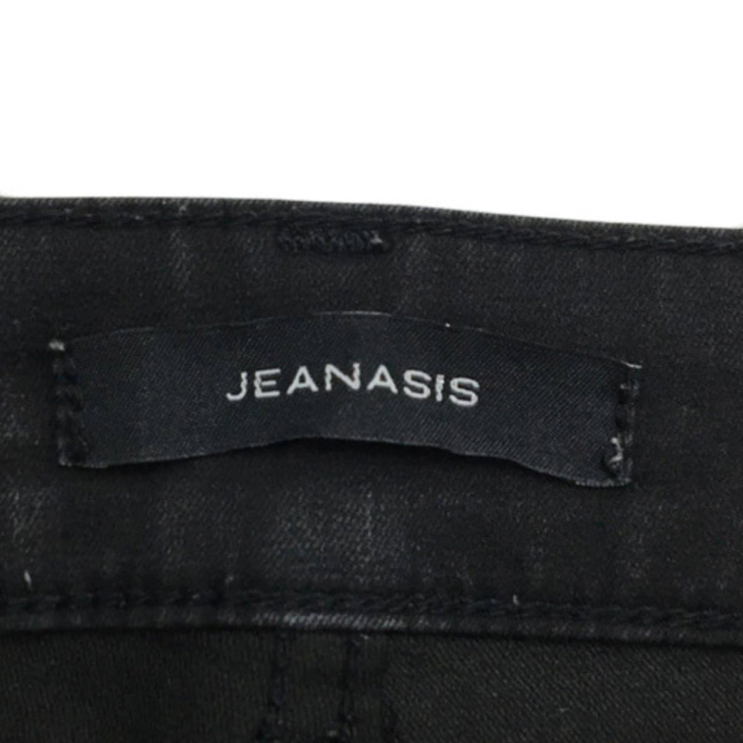 JEANASIS(ジーナシス)のジーナシス パンツ デニム ジーンズ スキニー ロング ジップフライ S 黒 レディースのパンツ(デニム/ジーンズ)の商品写真
