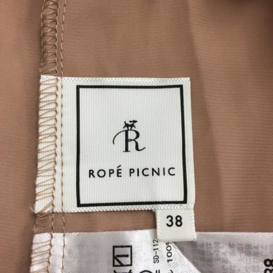 Rope' Picnic(ロペピクニック)のロペピクニック ワンピース キャミワンピ ロング 38 ピンク ベージュ レディースのワンピース(ロングワンピース/マキシワンピース)の商品写真